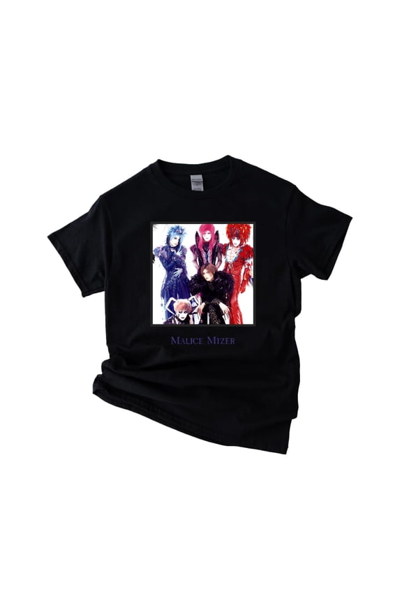Malice Mizer The Colorful Japanese Visual Kei Music Band Fan Unisex T-Shirt, up to 5XL