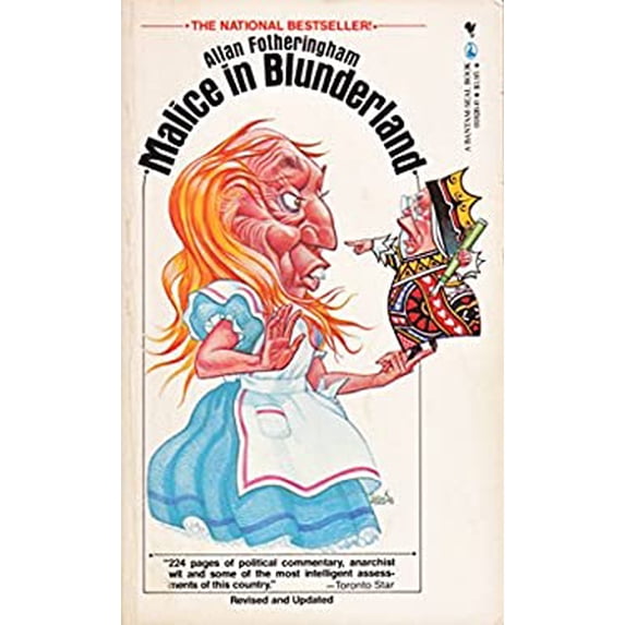 Pre-Owned Malice in Blunderland Paperback Allan Fotheringham