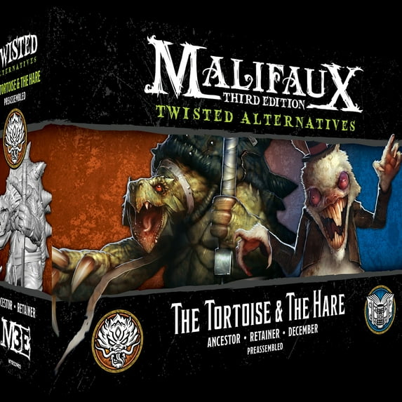 Malifaux Third Edition Twisted Alternatives - The Tortoise and The Hare