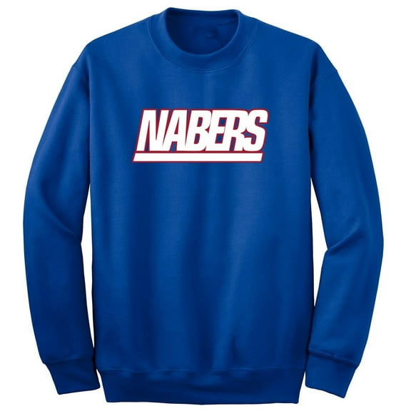 Malik Nabers Logo New York Crew Neck Sweatshirt
