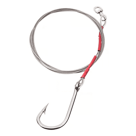 Malin 6FT Surf Stainless Steel Coated Sharkrig Clear, 10,0 Rigging