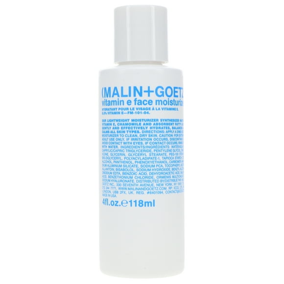 Malin+Goetz Vitamin E Face Moisturizer 4 oz