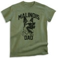 thumbnail image 1 of Malinois Dad, Unisex Men's Shirt, Belgian Malinois, Malinois Owner, Funny Dog Dad Gift, Heather Military Green, Medium, 1 of 6