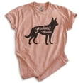 thumbnail image 1 of Malinois Mama, Unisex Women's Shirt, Belgian Malinois, Malinois Owner, Funny Dog Mama Gift, Heather Sunset, Medium, 1 of 6