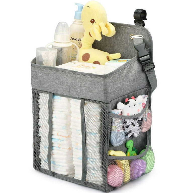 Maliton Diaper Caddy - Hanging Diaper Organizer for Changing Table