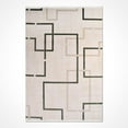 thumbnail image 1 of Maliyah Cream Geometric Acrylic Area Rugs for Living Room Jacquard Textured Modern Rugs Soft Geometric Rug for Bedroom Washable Rug Non-Slip Bohemian Carpet Perfect for Dining Room Office Beige, 1 of 5