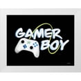 thumbnail image 1 of Malkowski, Melissa 18x15 White Modern Wood Framed Museum Art Print Titled - Gamer Boy, 1 of 4