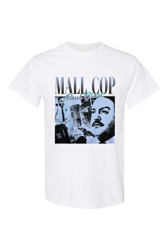Mall Cop T-Shirt Paul Blart Meme Style Graphic for Movie Fans, for men & women, up to size 5XL