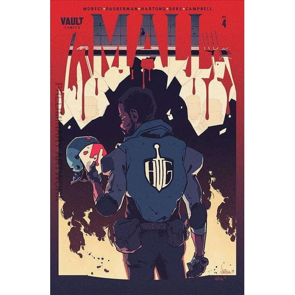 Mall (Vault) #4 VF ; Vault Comic Book