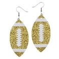 thumbnail image 1 of Mall of Style - Football Earrings - Football Players Stuff - Football Accessories (Gold), 1 of 8
