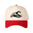 thumbnail image 1 of Mallard Duck Letter Embroidered Color Block Trucker Hat Unisex Adjustable Cotton Breathable Fashion Cap for Travel Daily Wear, 1 of 10