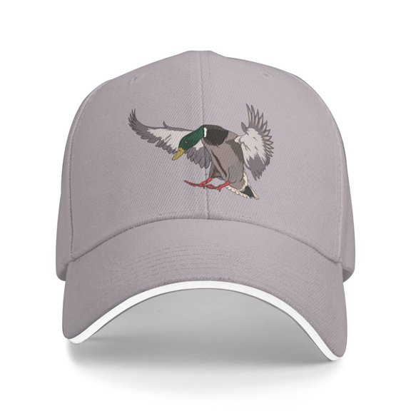 Mallard Duck Logo Unisex Adult Baseball Caps Adjustable Casquette Dad Hat Sandwich Cap Outdoors Headwear