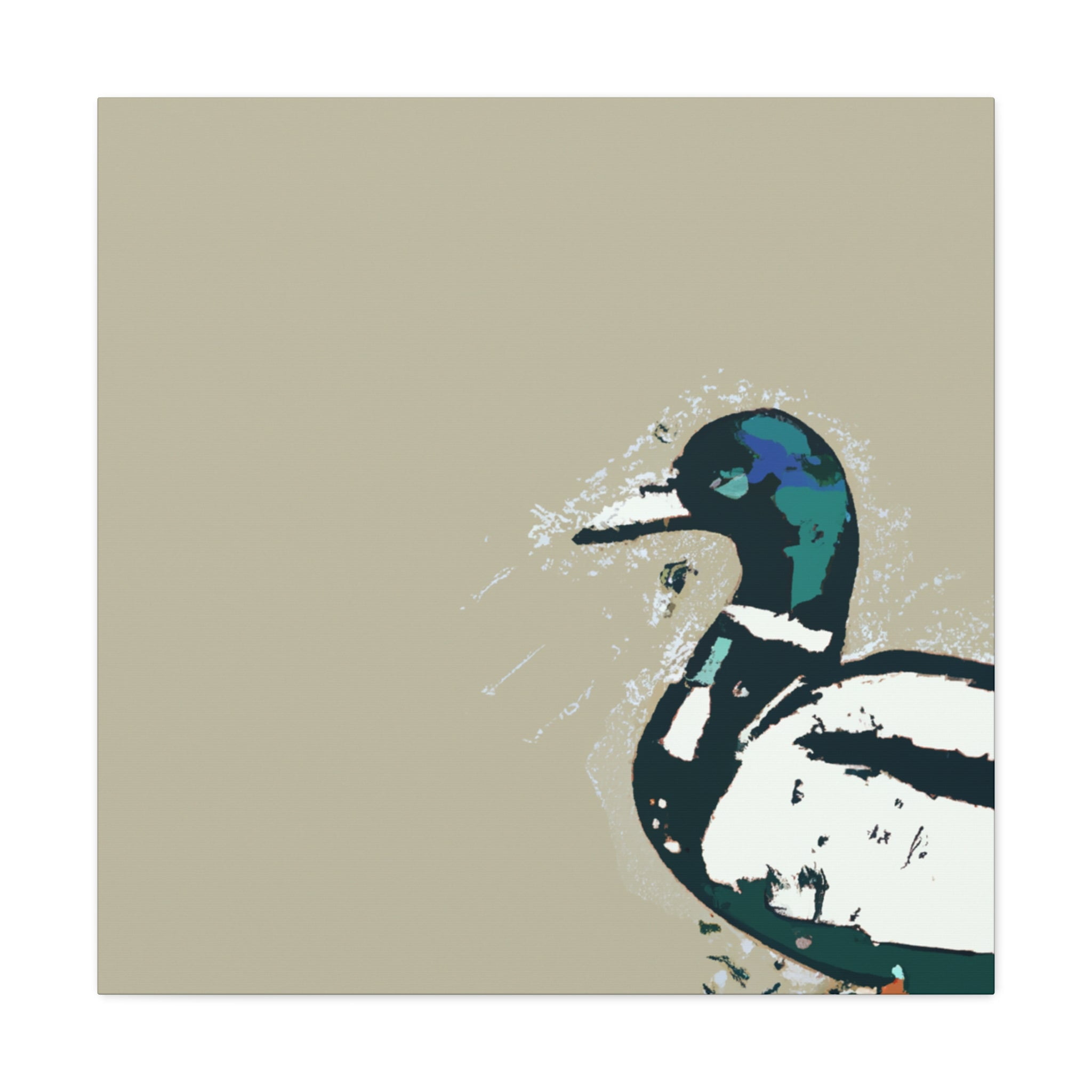 Mallard Duck Majestic - Canvas - Walmart.com