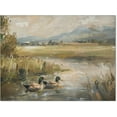 thumbnail image 1 of Mallard Duck Pond Poster Animal Farmhouse Canvas Wall Art Vintage Duck Painting Oil Painting Bird Hunter Gift for Rustic Cabin Nursery Wall Decor 08x10 inch Unframed, 1 of 12