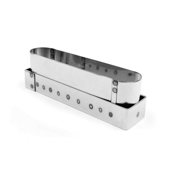 Mallard Ferrire 02499 Stainless Steel Eclair Pastry Cookie Cutter 1 Inch x 5-5/16 Inch