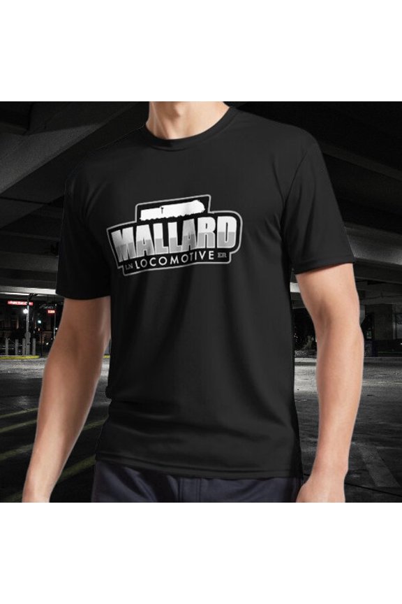 Mallard Locomotive Active Logo T-Shirt Funny Size Mode American T-shirt