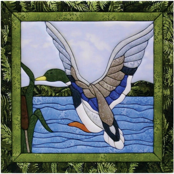 Mallard Quilt Magic Kit-12"X12", Pk 1, Quilt Magic