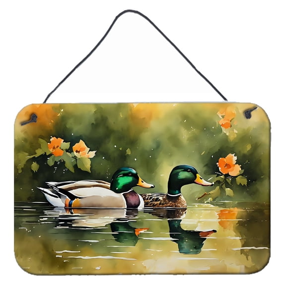 Mallard Wall or Door Hanging Prints 8 in x 12 in