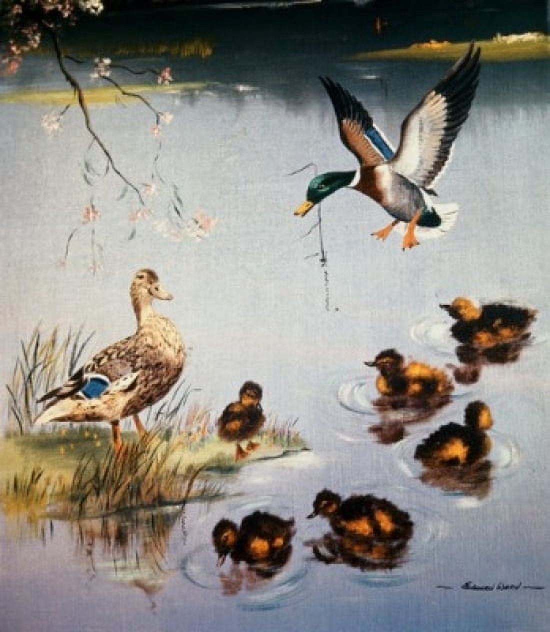 Mallards Edward Matthew Ward (1816-1879 British) Canvas Art - Edward Matthew Ward (24 x 36)