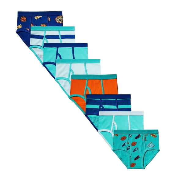 Mallary by Matthew 8 Pack Varsity School Briefs L