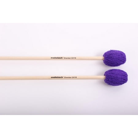 Malletech Chamber Marimba Mallets Set of 4 (2 Matched Pairs) Hard