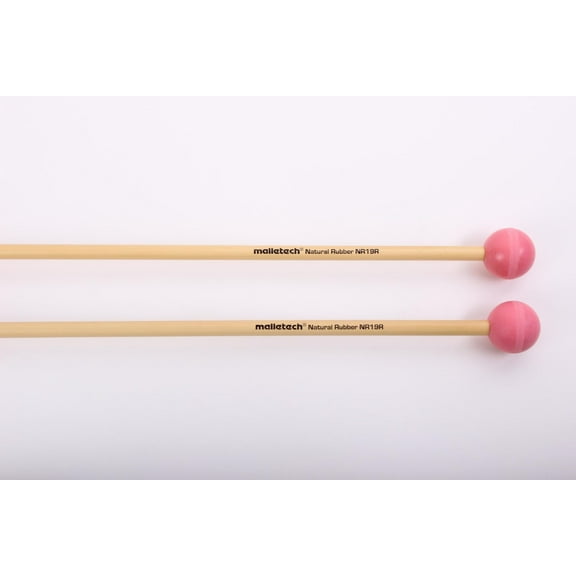 Malletech Natural Rubber Rattan Mallet Pink