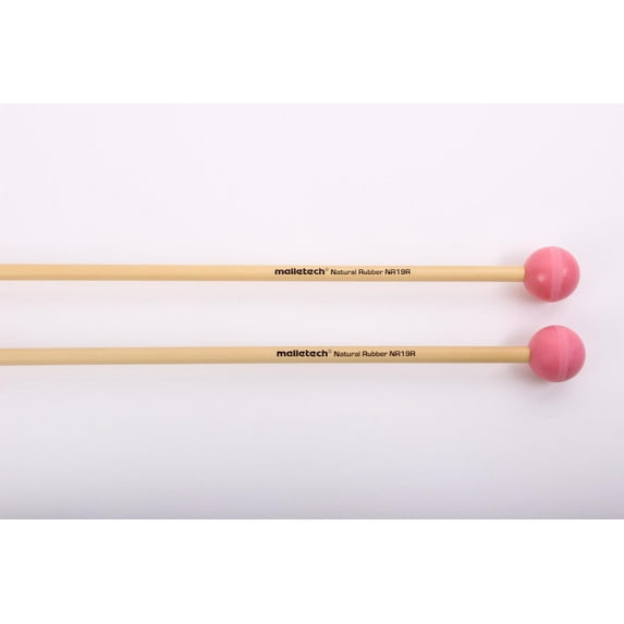 Malletech Natural Rubber Rattan Mallet Pink