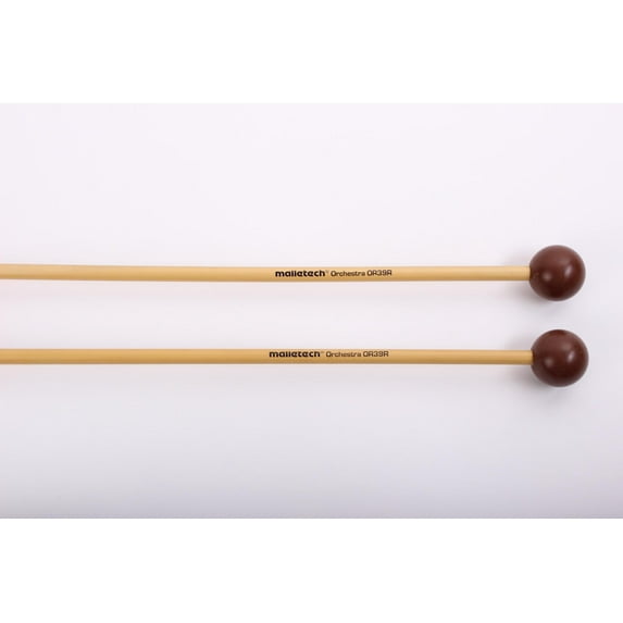 Malletech OR39R Orchestra Brown Rattan Xylophone Mallets