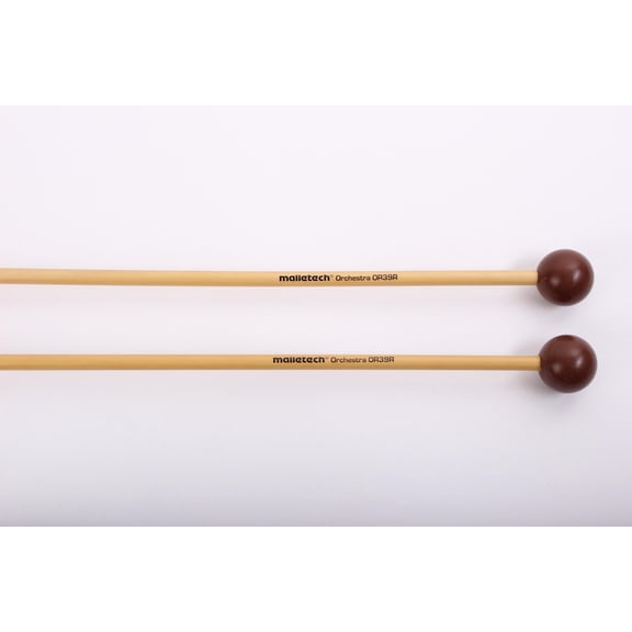 Malletech OR39R Orchestra Brown Rattan Xylophone Mallets