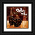 thumbnail image 1 of Mallett, Keith 12x12 Black Ornate Wood Framed with Double Matting Museum Art Print Titled - Orquedea Linda I, 1 of 4