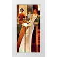 thumbnail image 1 of Mallett, Keith 14x24 White Modern Wood Framed Museum Art Print Titled - Les Sirens, 1 of 4