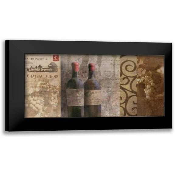 Mallett, Keith 14x9 Black Modern Framed Museum Art Print Titled - Vintage II