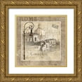 thumbnail image 1 of Mallett, Keith 20x20 Gold Ornate Wood Framed with Double Matting Museum Art Print Titled - When in Rome, 1 of 4