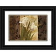 thumbnail image 1 of Mallett, Keith 32x23 Black Ornate Wood Framed with Double Matting Museum Art Print Titled - Pavane, 1 of 4