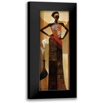 Mallett, Keith 7x14 Black Modern Framed Museum Art Print Titled - Amira