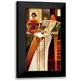thumbnail image 1 of Mallett, Keith 9x14 Black Modern Framed Museum Art Print Titled - Les Sirens, 1 of 5