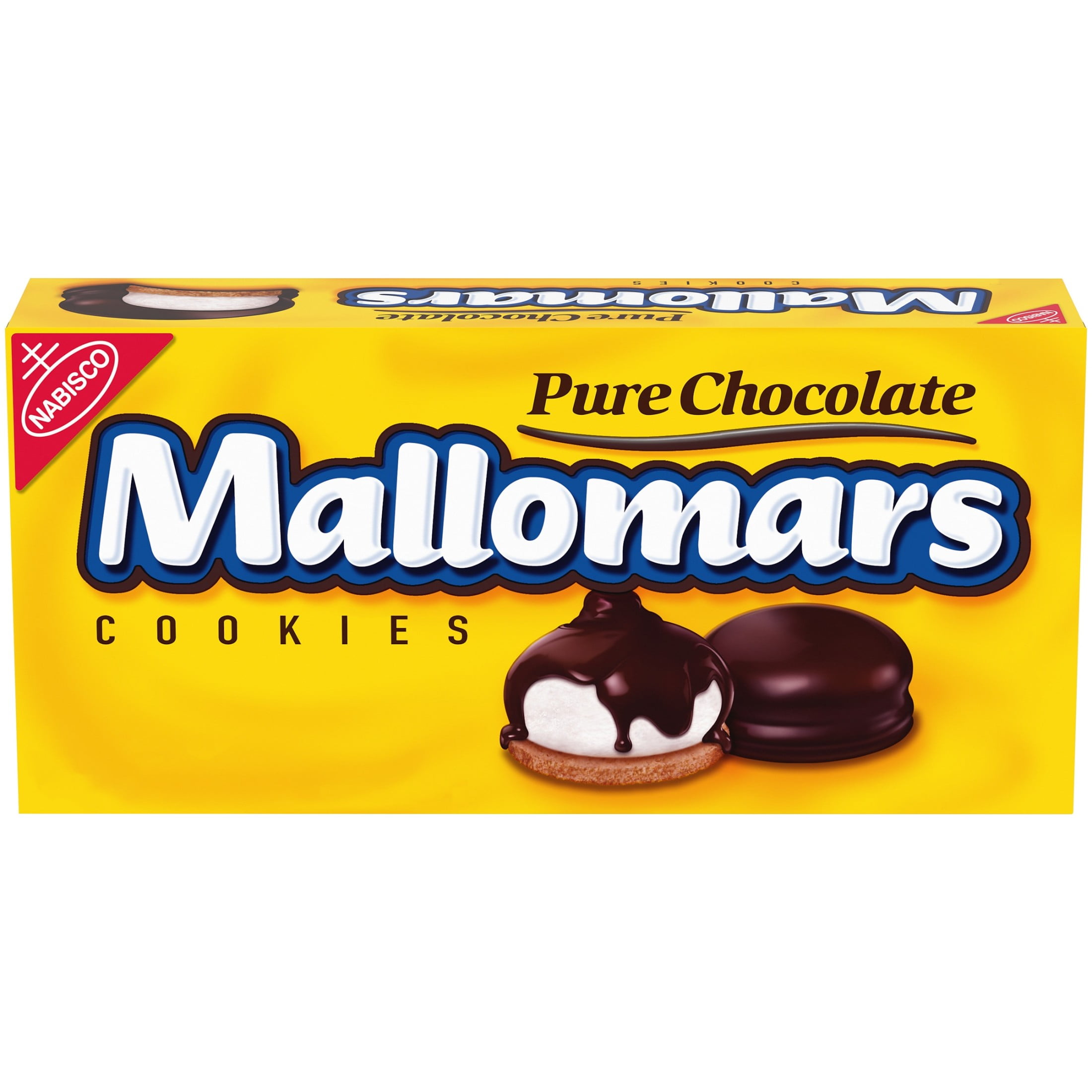 Mallomars Dark Chocolate Covered Marshmallow Cookies, 8.2 oz box