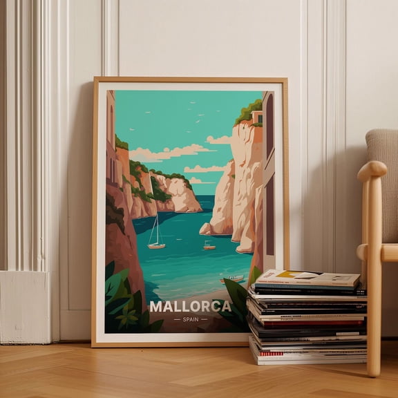 Mallorca Spain Scenic Travel Wall Decor