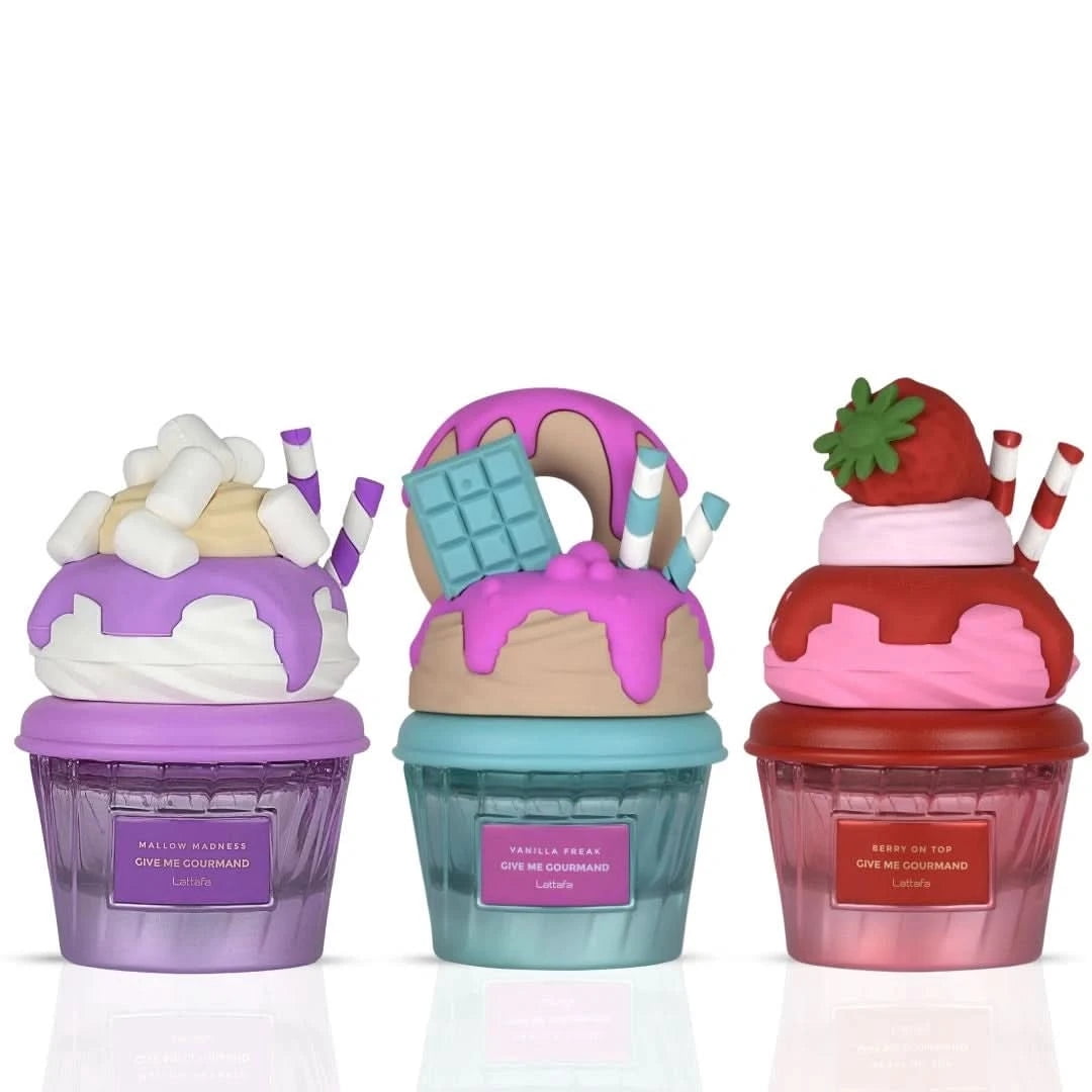 Mallow Madness, Vanilla Freak & Berry on Top Eau de Parfum Sprays