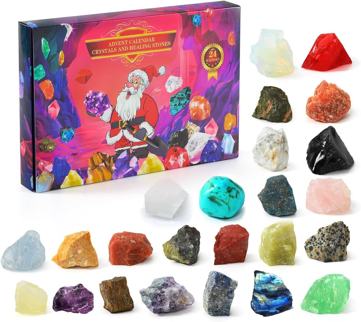 Malltop Shawn Advent Calendar 2024 Rock Advent Calendar Healing