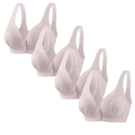 LLYWEY Comfortable Push up Bras for Women Clearance Sport Bras Women Ladies T-Shirt Bra Style-855 Women's Plus Back-Smoothing Bra Feature Adult Female Yoga Sports Bras Purples 34B