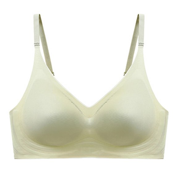 Comfortable Push up Bras for Women Convertible Bra Feature V-Neck Strapless Bra Style W-1455 Hook and Eye Closure Cute Bras Green M