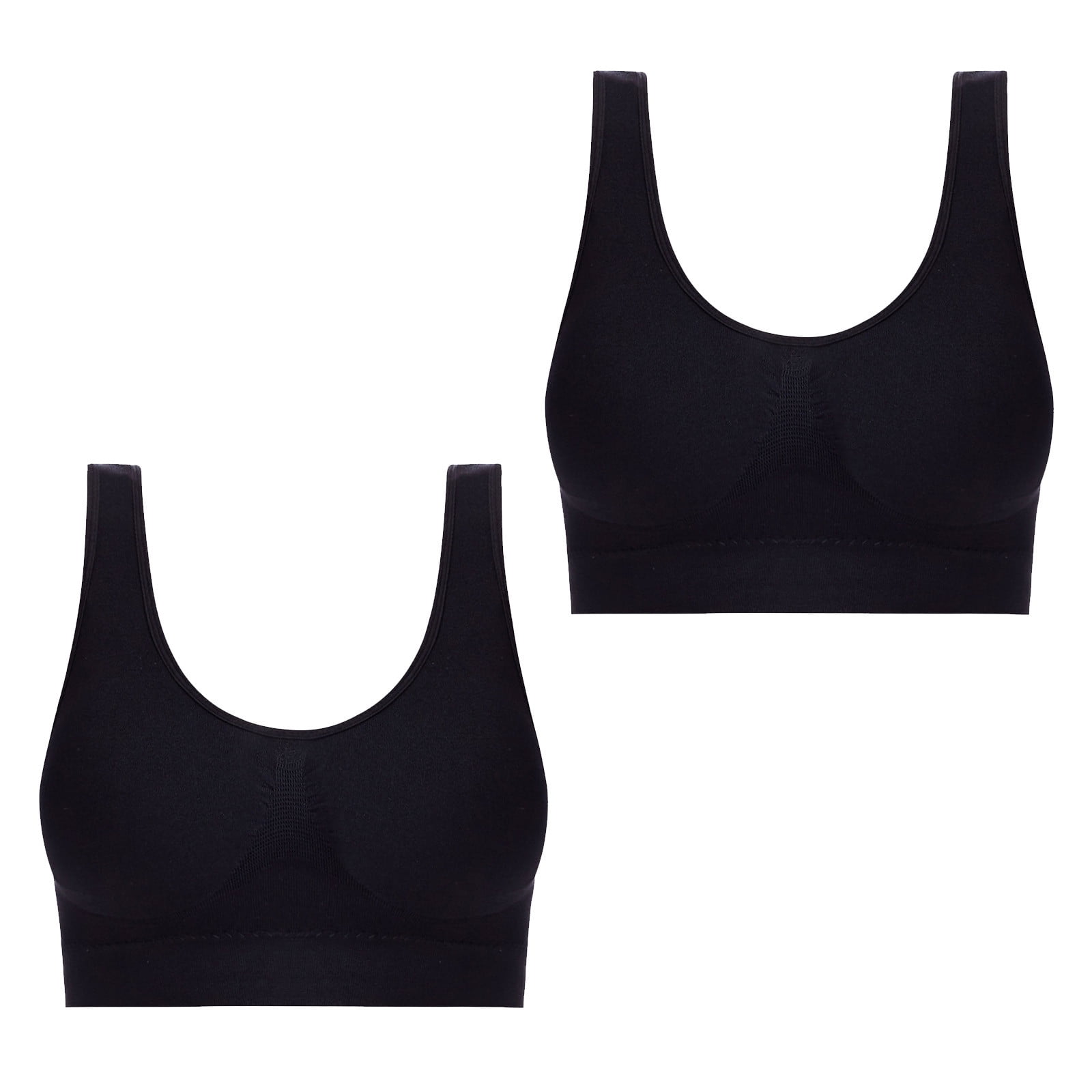 Mallwal Cotton Bralettes for Women Convertible Bra Feature VNeck