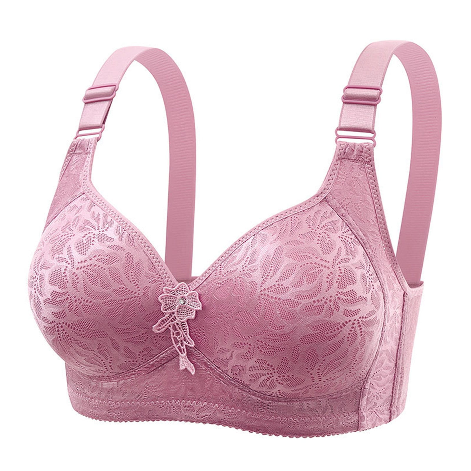 Cute Sports Bras Women Lightly Lined Bra Feature V-Neck Padded Bra ...