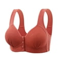 thumbnail image 1 of Everyday Bra Women Seamless Bra Feature V-Neck Demi & Balconette Bra Style W-1596 Brown L, 1 of 2