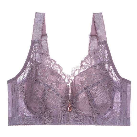Padded Bras for Women Push up Convertible Bra Feature V-Neck Padded Bra Style W-915 Pinks XL