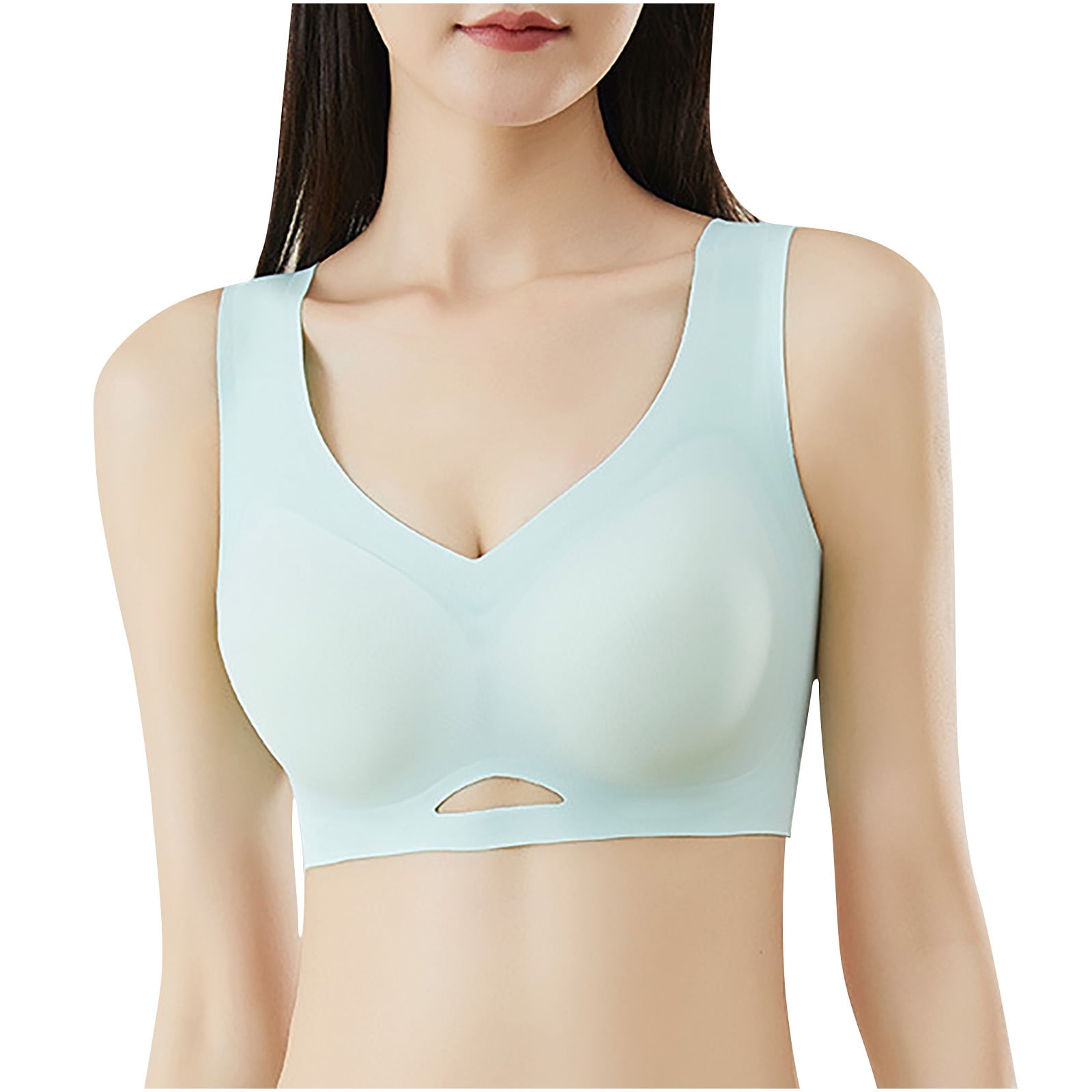 Breathable Plus Size No Steel Ring Push Up Bra