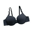 thumbnail image 1 of Sports Bralettes for Women Full-Coverage Bra Feature V-Neck Padded Bra Style W-1557 Gray-b L, 1 of 3