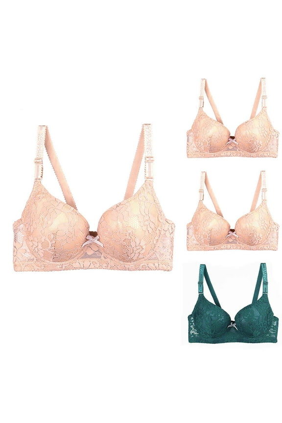 Sports Bras Women Convertible Bra Feature V-Neck Training Bra Style W-1024 Khaki S