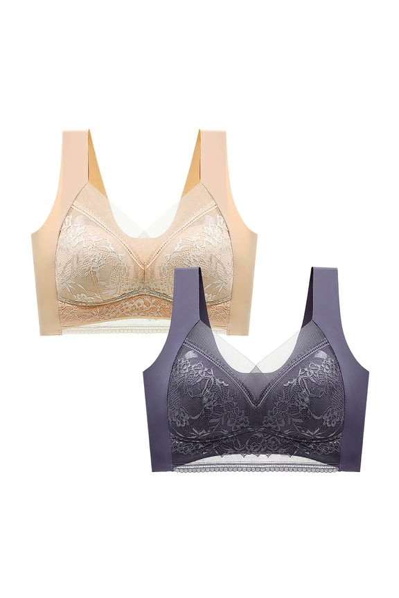 Sports Bras for Women High Impact Lightly Lined Bra Feature V-Neck No Underwire Bra Style W-360 Hook and Eye Closure Girls Sports Bra Beige L